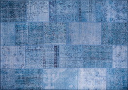 Conceptum Jazz Chenille - Blue AL 46 Multicolor 150 x 230 cm